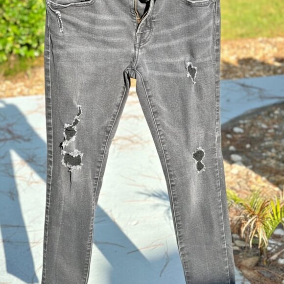 American Eagle Men’s Black Jeans – Airflex 360 – 32x32 – Athletic Skinny Fit - Picture 2 of 6